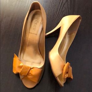 JCrew Leather heels